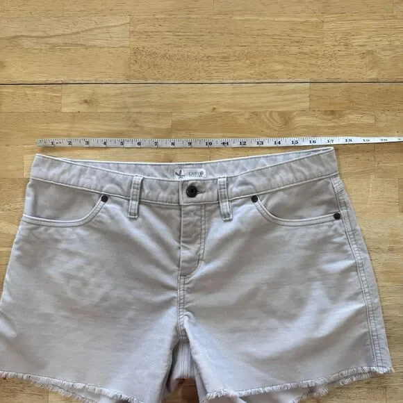 Carve Designs Oahu Corduroy Shorts 4" Inseam Stretch Mid Rise Size 10 Coastal - Picture 8 of 13